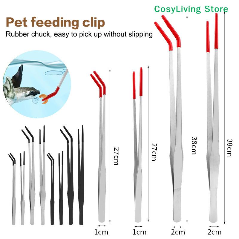 Reptile Feeding Tongs With Rub - Feeding Tong Stainless recensie en prijs