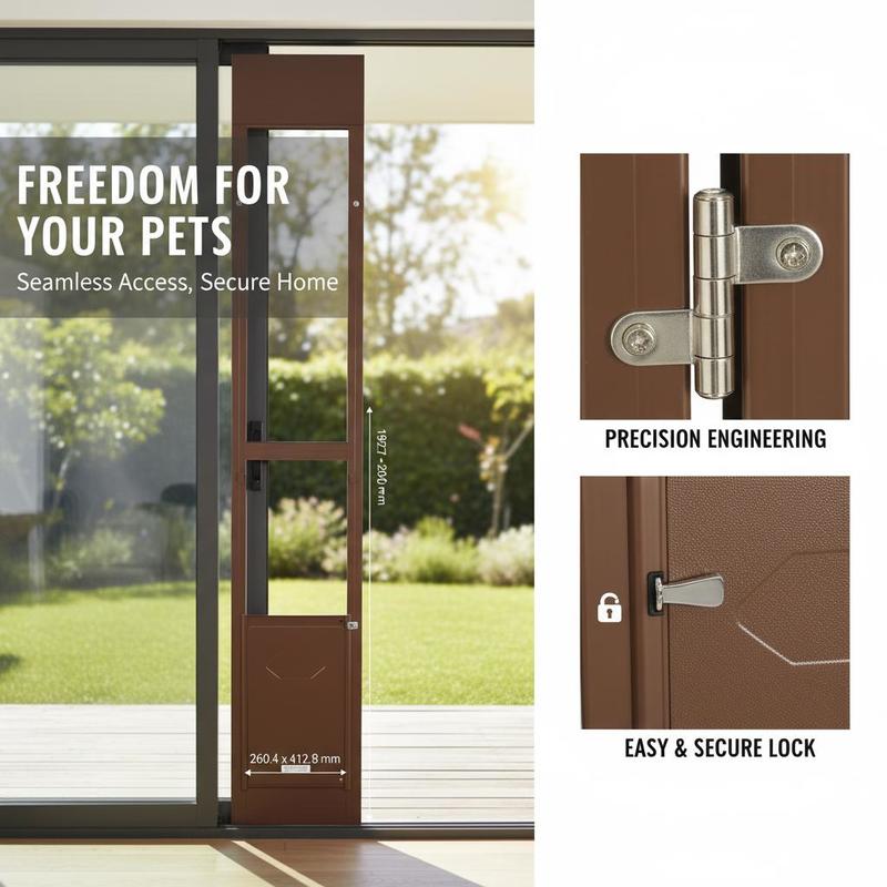 Dog Door for Sliding Glass Doo - Glass Door Hinge recensie en prijs