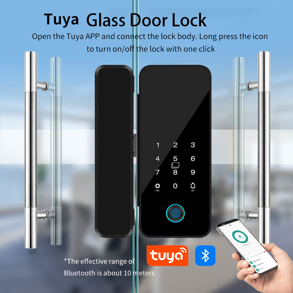 B16 Tuya APP Bluetooth Glass D - Glass Door Hinge recensie en prijs