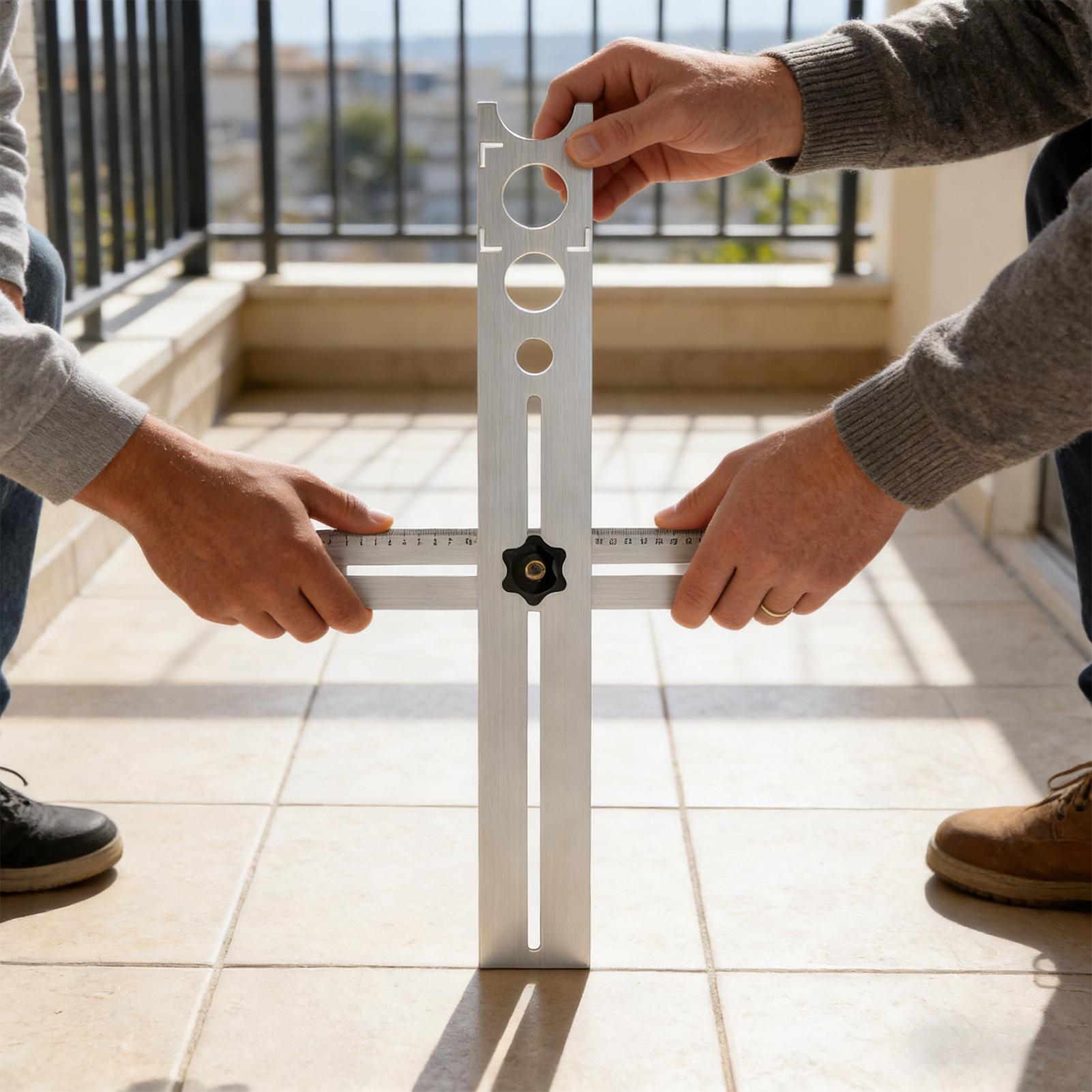 Tile Hole Locator Stainless St - Ceramic Tile Floor recensie en prijs
