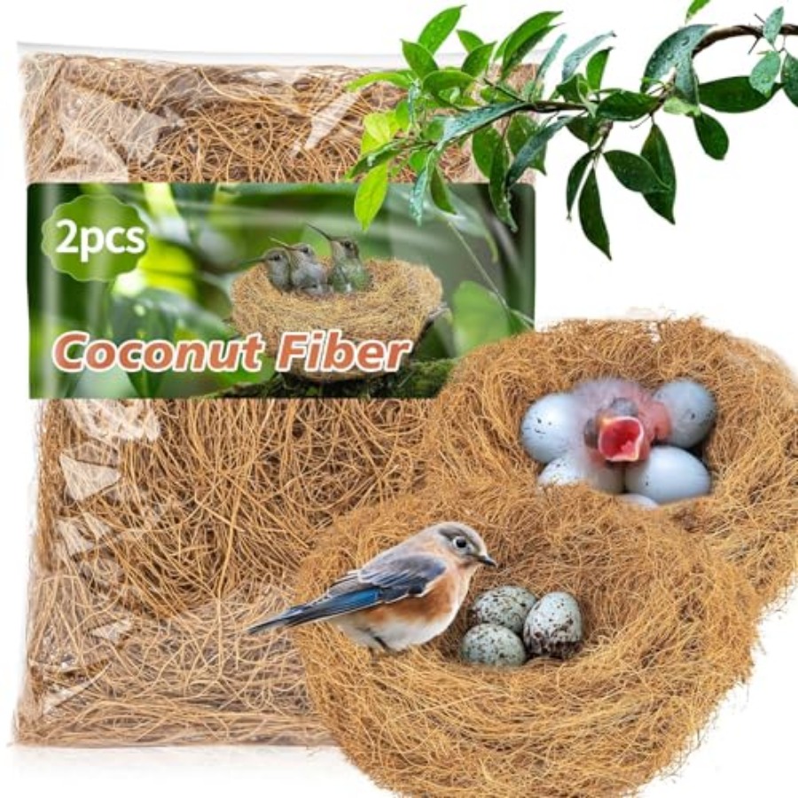 PCS Coconut Fiber for Bird Nes - Substrate Coconut Fiber recensie en prijs