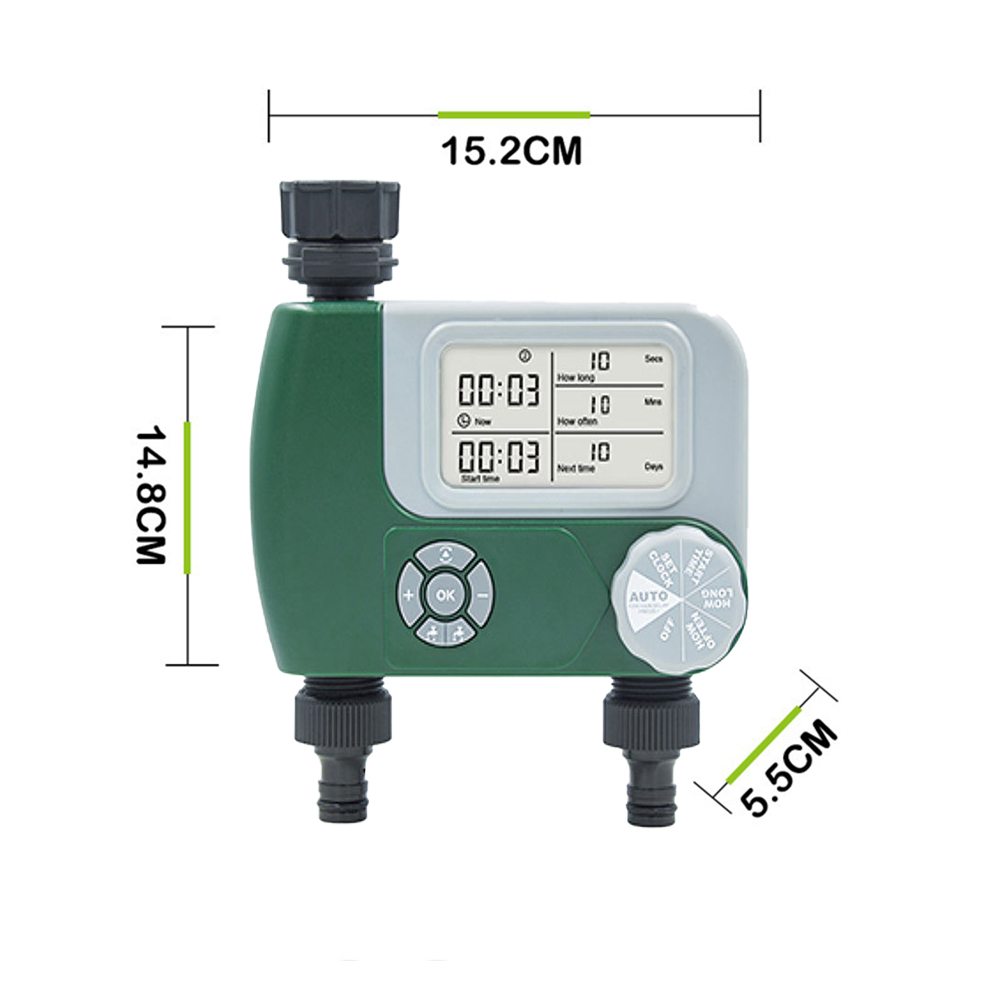 Electronic Garden Hose Water T - Timer Dual Outlet recensie en prijs