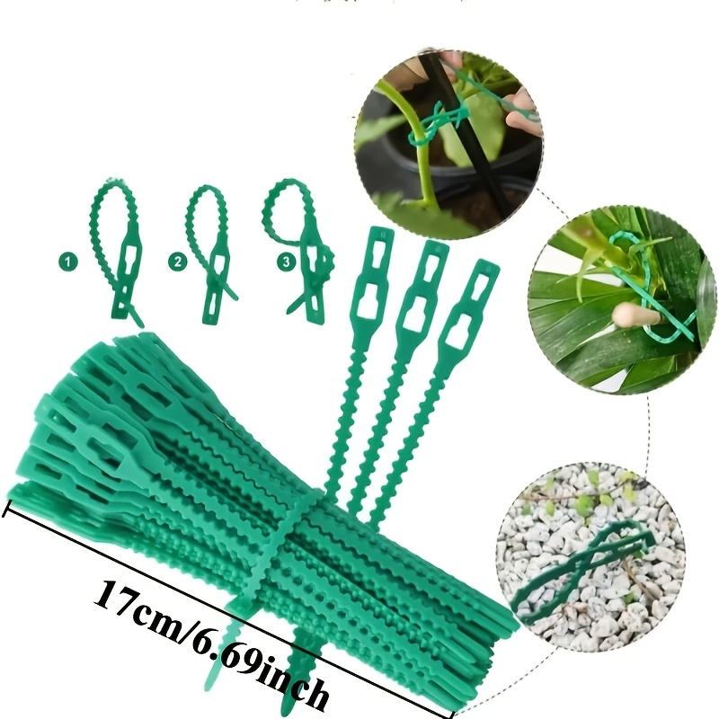 100PCS reusable adjustable pla - Vine Climbing Plastic recensie en prijs