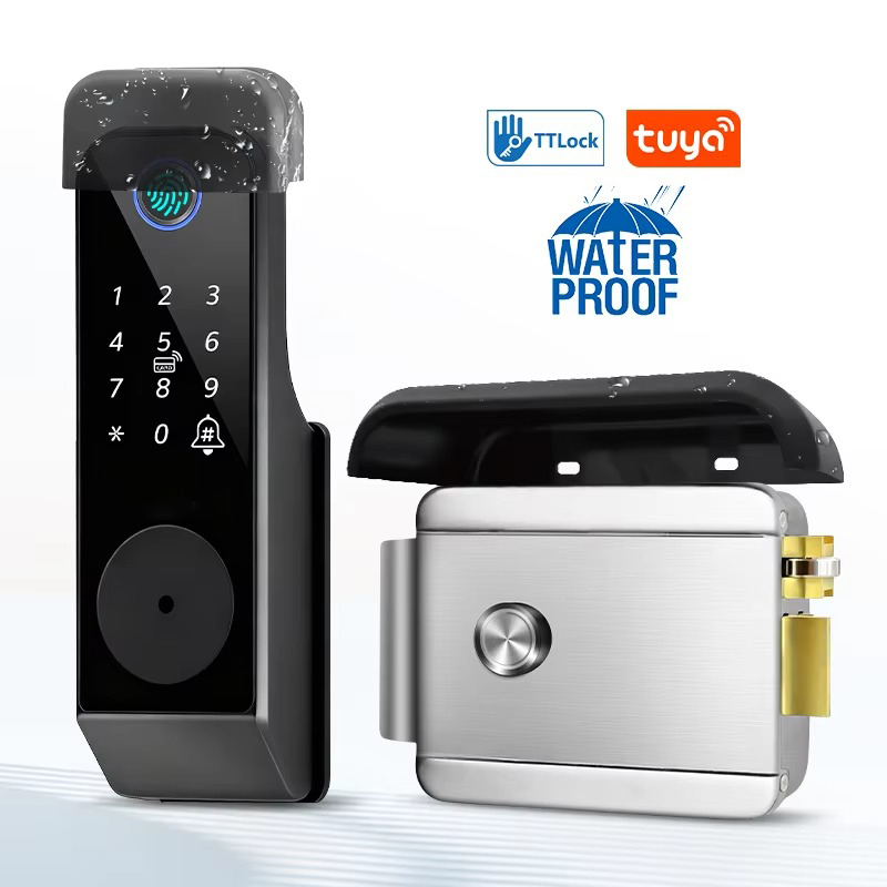 Waterproof Fingerprint Lock Tu - Glass Door Hinge recensie en prijs