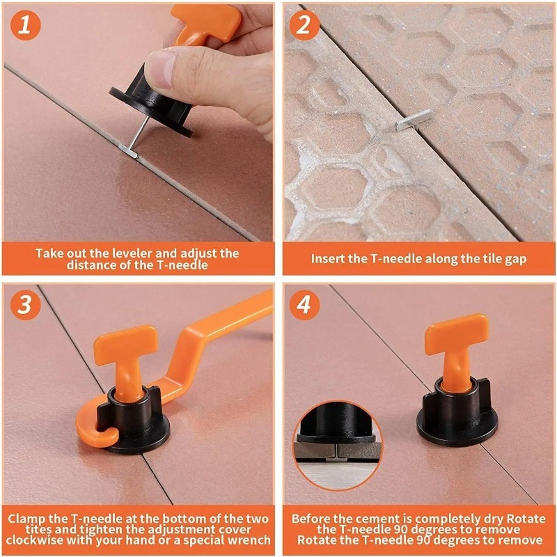 51Pcs Floor Tile Leveling Syst - Ceramic Tile Floor recensie en prijs