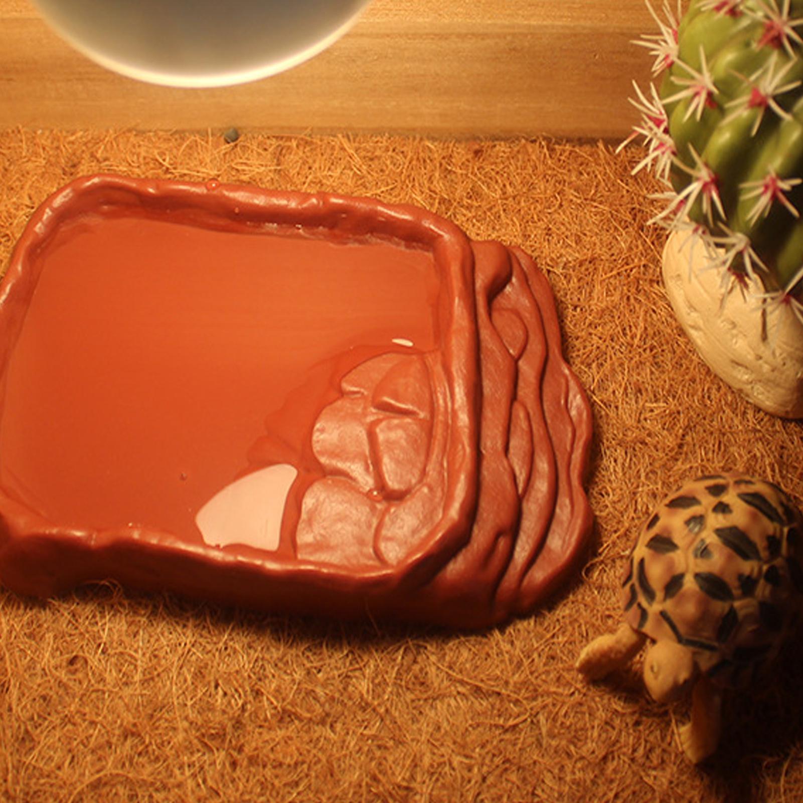 Turtle Water Dish With Anti-Sl - Water Dish Reptile recensie en prijs