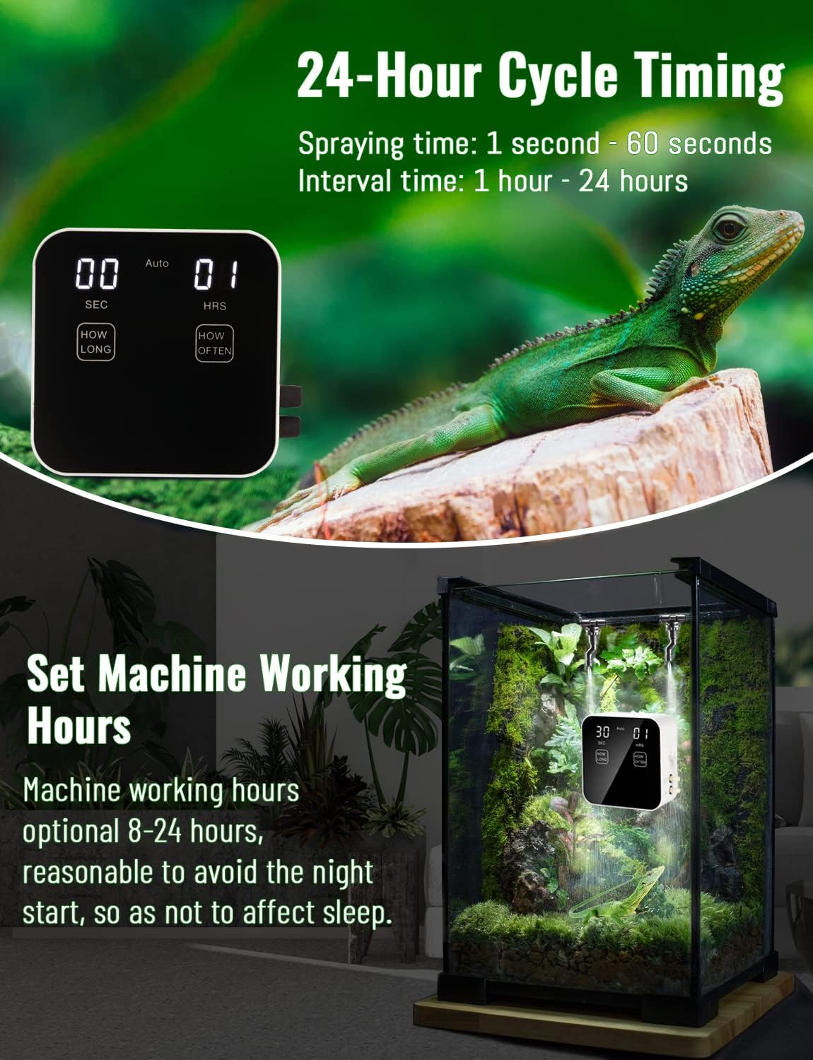 Automatic Rainforest Timing Sp - Misting Nozzle Reptile recensie en prijs