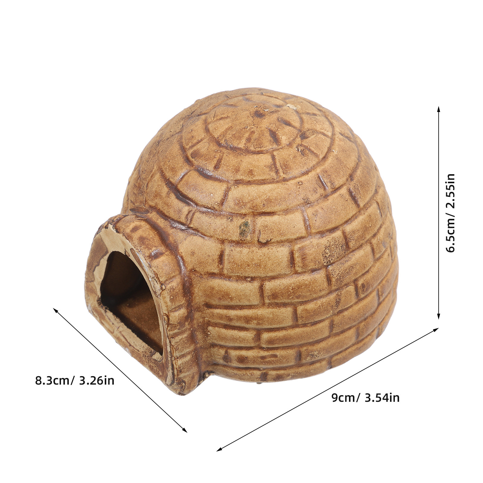 Pleco Caves Aquarium Fish Tank - Hide Cave Ceramic recensie en prijs