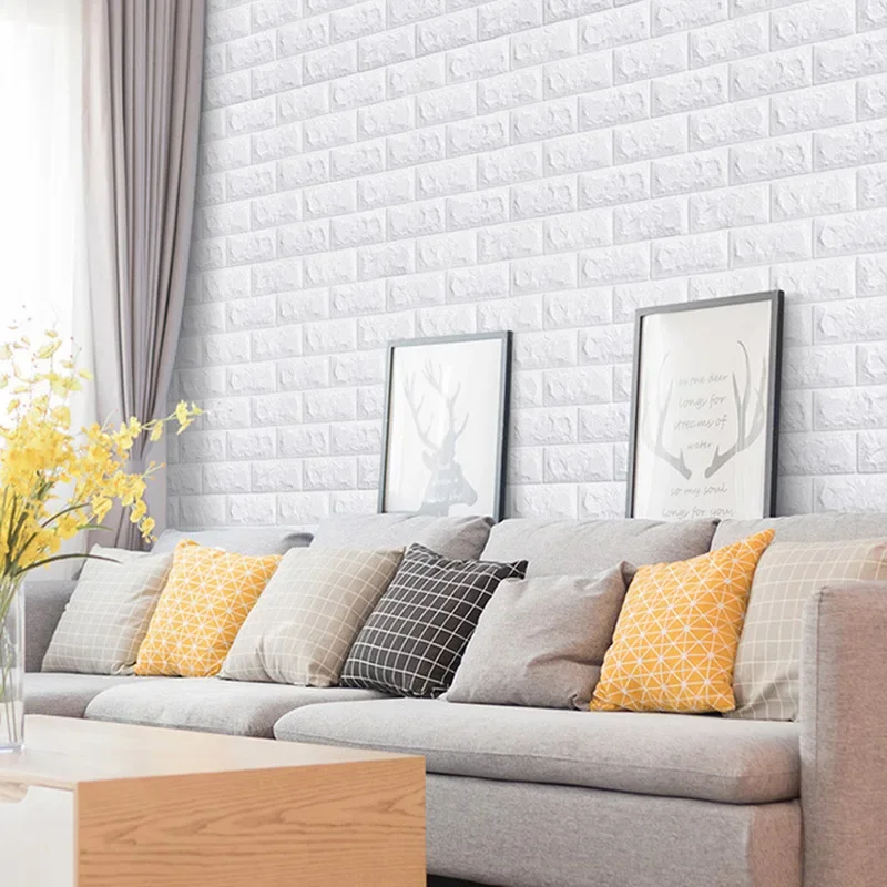 70cmx1/3/5/10M 3D Foam Brick W - Pvc Panel Background recensie en prijs