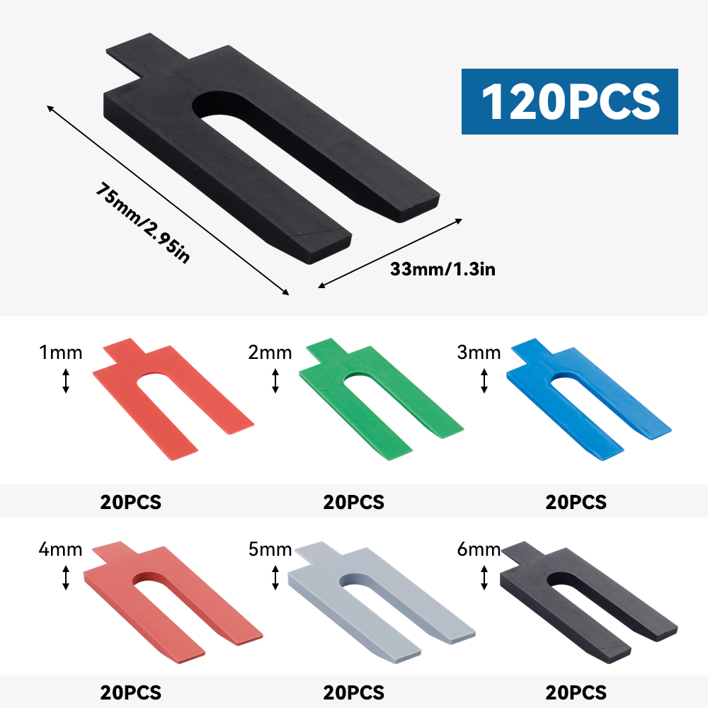 120PCS Reusable U-shape Cerami - Ceramic Tile Floor recensie en prijs