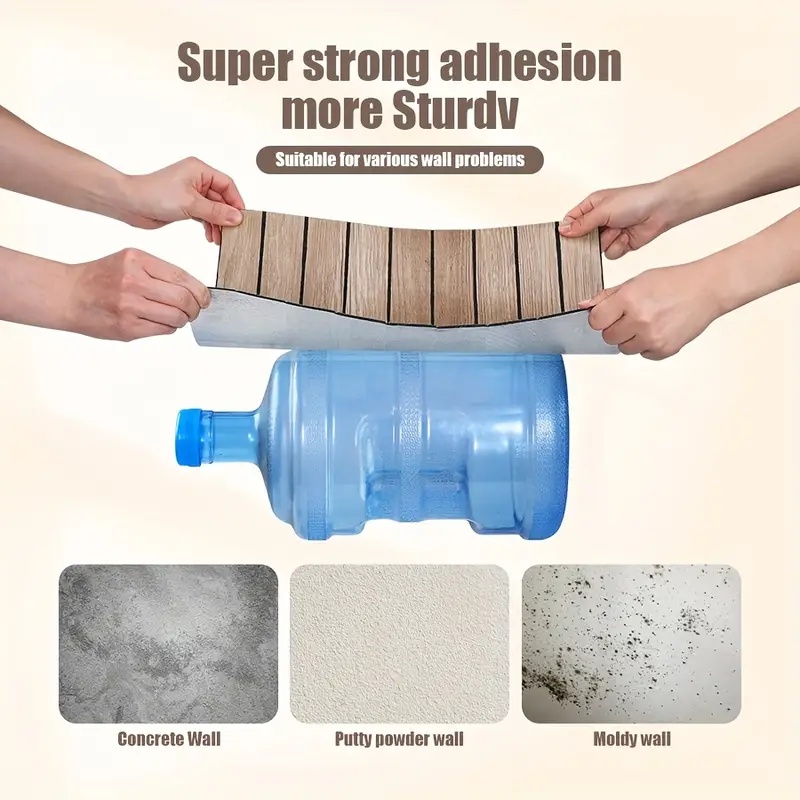 Self Adhesive Waterproof 3D Wa - Pvc Panel Background recensie en prijs