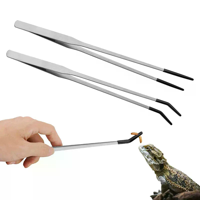 Straight and Curved Aquarium T - Feeding Tong Stainless recensie en prijs