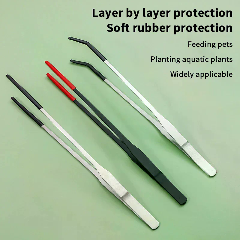 Straight and Curved Aquarium T - Feeding Tong Stainless recensie en prijs