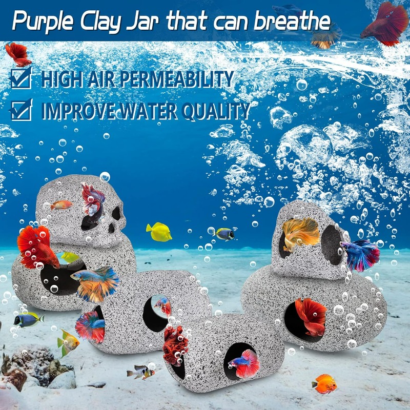 Aquarium Decorations Cave Fish - Hide Cave Ceramic recensie en prijs