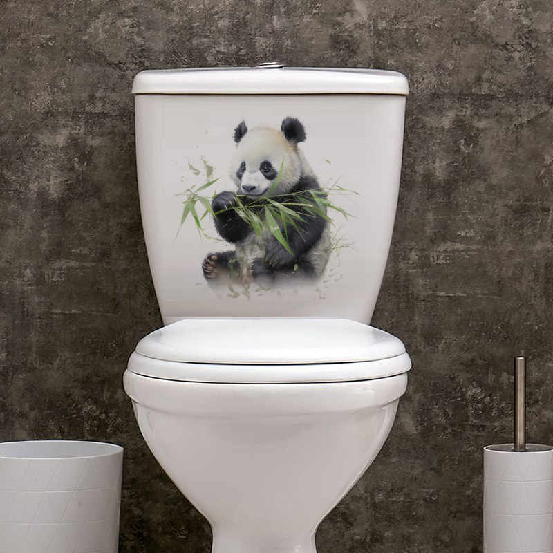 C76# Watercolor panda wall sti - Pvc Panel Background recensie en prijs