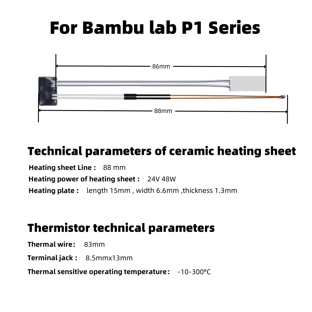 Caremic Heater & Thermistor Fo - Ceramic Heat Emitter recensie en prijs