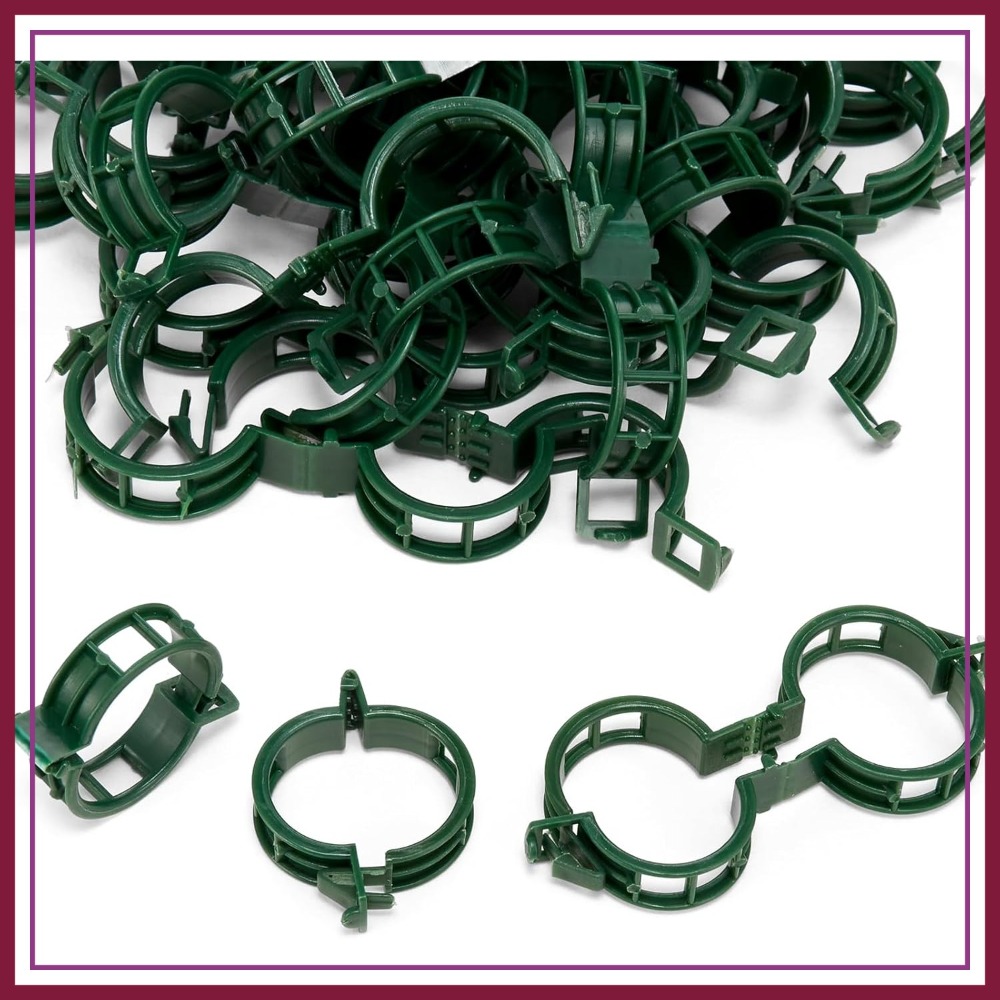 100 Pcs Plant Support Clips fo - Vine Climbing Plastic recensie en prijs
