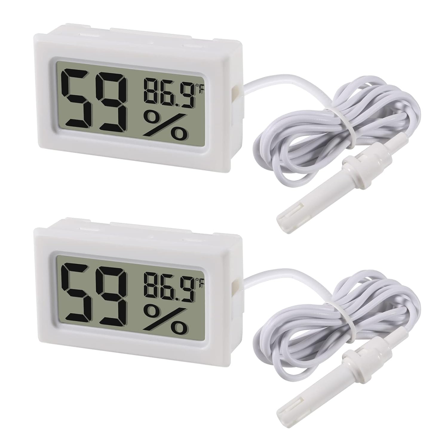 2pcs Mini Digital Hygrometer T - Digital Hygrometer Probe recensie en prijs