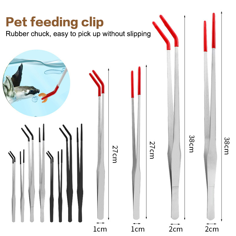 Reptile Feeding Tongs with Rub - Feeding Tong Stainless recensie en prijs