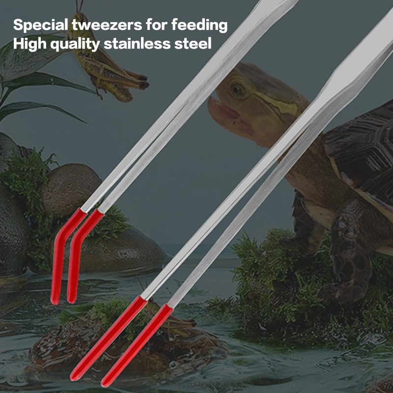 Reptile Feeding Tongs with Rub - Feeding Tong Stainless recensie en prijs