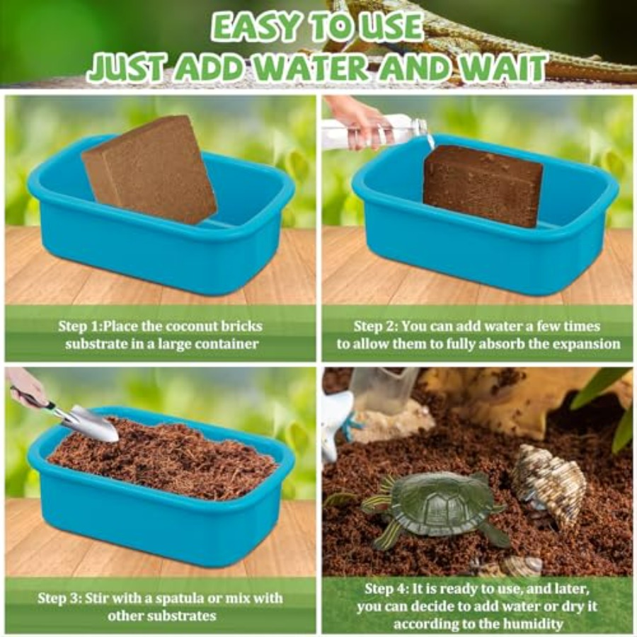 10LBS Natural Coconut Fiber Su - Substrate Coconut Fiber recensie en prijs