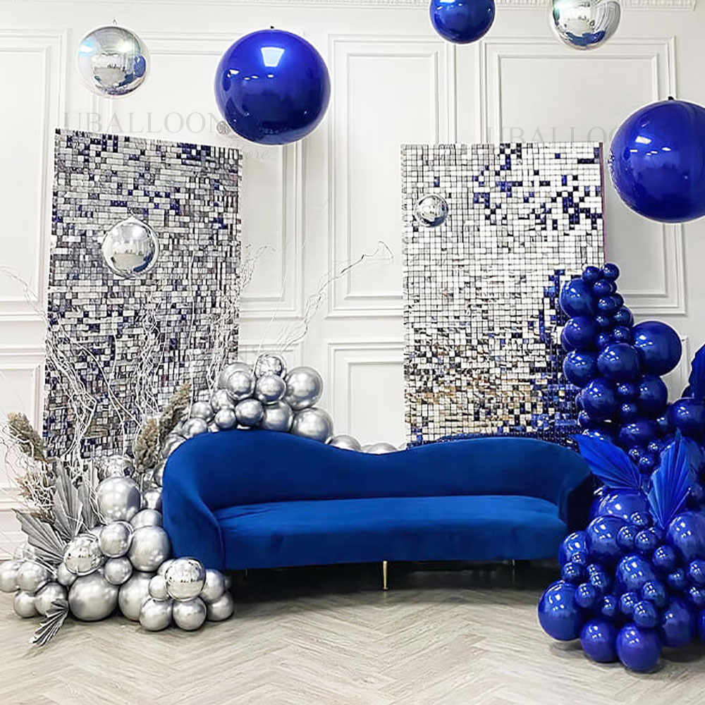 Silver Sequin Wall Backdrop Pa - Pvc Panel Background recensie en prijs