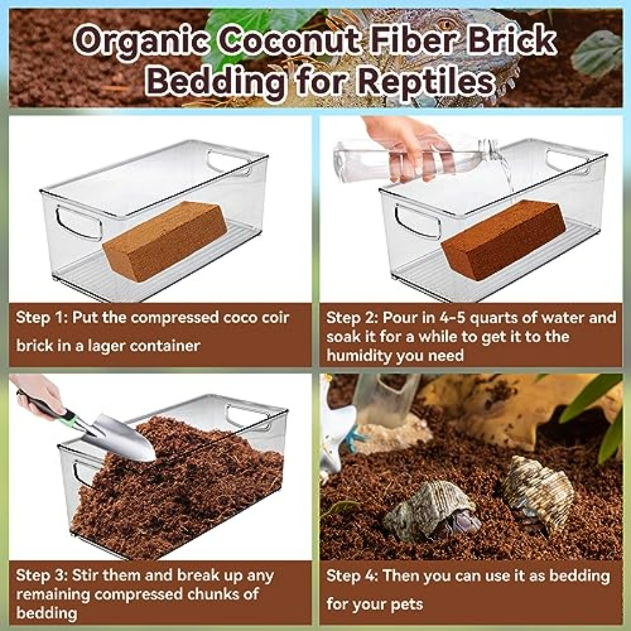 Compressed Coconut Fiber Subst - Substrate Coconut Fiber recensie en prijs